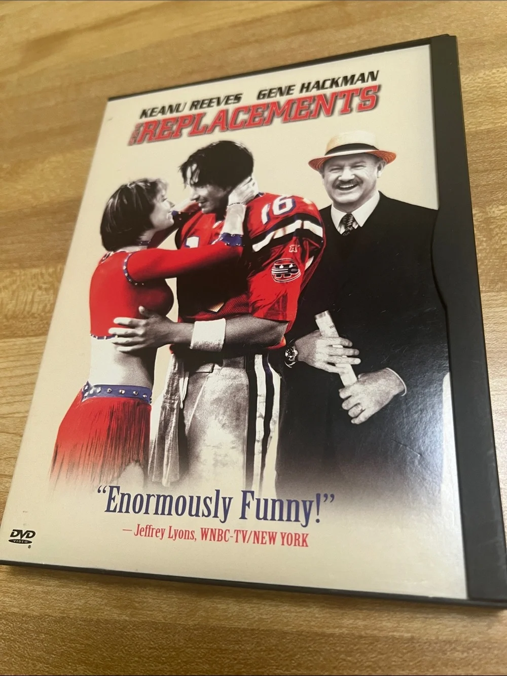 #2885*The Replacements (DVD) - White Cover with Red Accents